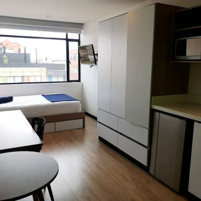 Apartaestudio Plus para estudiantes en Chapinero Bogotá
